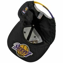 Los Angeles Lakers Adidas Hat Youth Kids Size 4-7 Boys Black NBA Snapbac... - $29.70