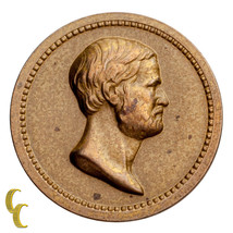 1870 Washington/Grant Bronzo Medalette (Au) About Fior di Conio Condizioni - £57.51 GBP
