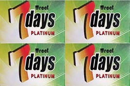 20 Treet 7 Days Platinum Double Edge Razor Blades - $7.94