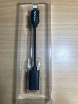 StarTech.com Black Micro USB to Apple 8-pin Lightning Connector Adapter USBUBLTB - $29.69