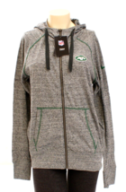 Nike New York Jets Gray Full Zip Hoodie Women&#39;s Medium M NWT - $98.99