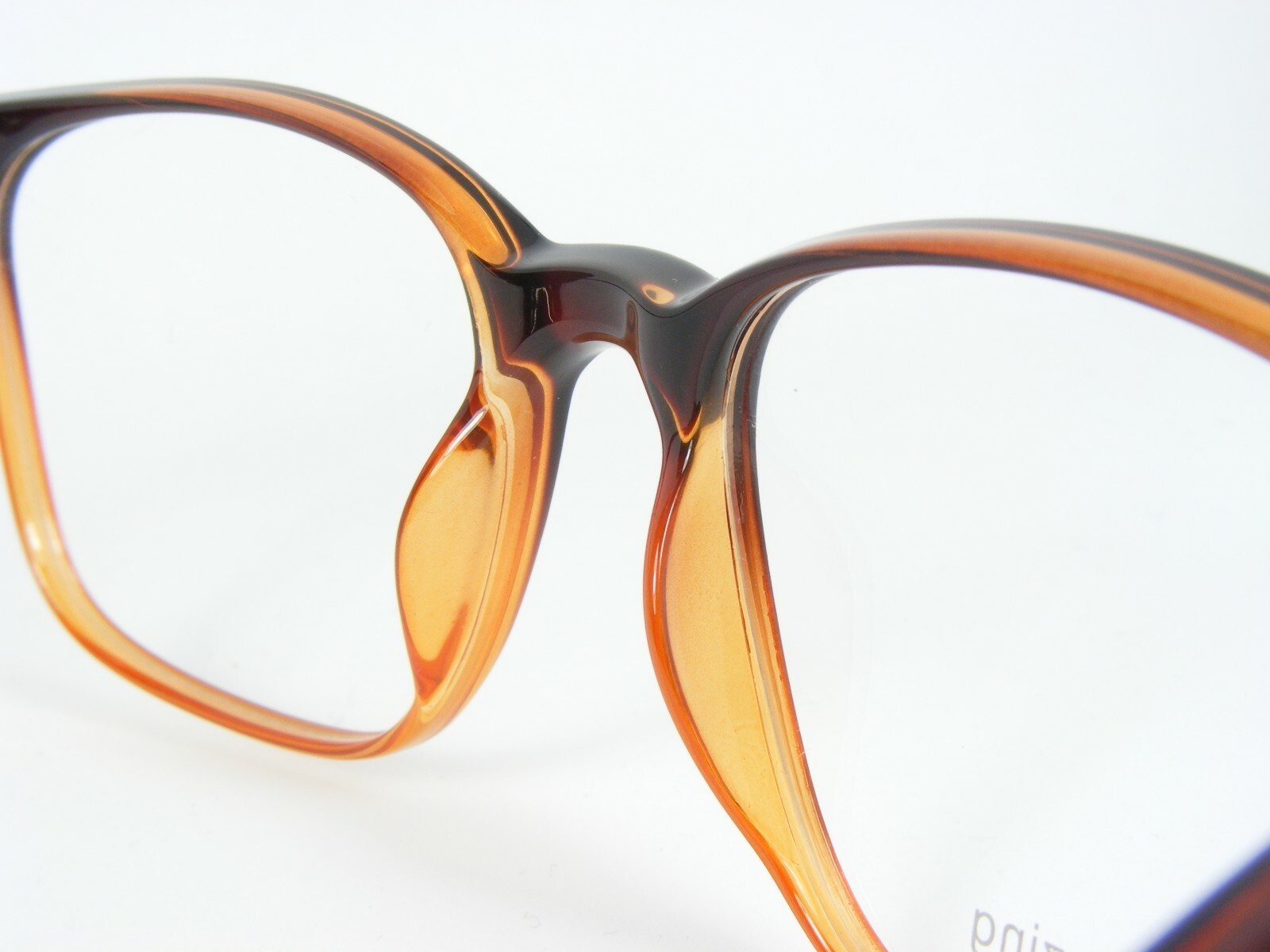 Vistan Mod 6538-4 Dégradé / Ambre Lunettes Monture 51-17-140mm Allemagne Item image 8