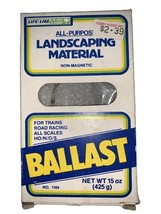 LIFE-LIKE LANDSCAPE MATERIAL BALLAST, 16 OZ, ORIGINAL SEALED PACKAGE - $12.75