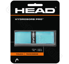 HEAD Hydrosorb Pro Teal Over Grip Tennis Cushion Tapes Blue 1.75mm 1 PC ... - $21.51