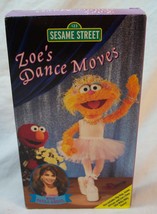Sesame Street Zoe&#39;s Dance Moves Vhs Video 2003 W/ Paula Abdul - £12.05 GBP