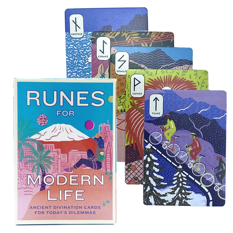 Runes for Modern Life Tarot Card Oracle Prophecy Fate Divination Deck Family - £5.72 GBP