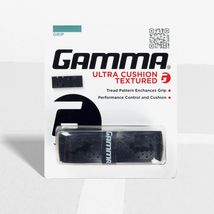 Gamma Ultra Cushioned Textured Grip Black, Tennis Grip - $8.99