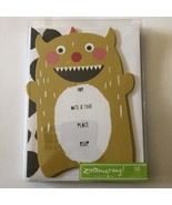 10 Count ZOOMERANG Diecut Monster Animal Party Invitation &amp; Envelope By ... - $9.00 CAD