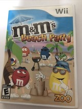 M&amp;M&#39;s Beach Party (Nintendo Wii, 2009) video game - £6.38 GBP