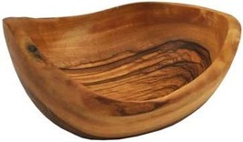 Naturally Med Olive Wood Rustic Bowl - £35.95 GBP