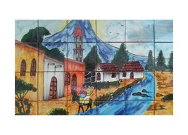 Mexican Talavera Mural HQ - Iglesia3 - - $228.00