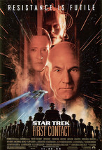 1996’s STAR TREK: FIRST CONTACT rolled original 27x41 O/S poster - $19.99