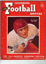 VINTAGE 1945 Illustrated Football Annual Magazine Bill Hackett Ohio State - $19.79