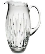Reed &amp; Barton Crystal Soho Pitcher 9.5&quot; Clear Tapered Vertical Cut 1.5Qt... - $70.00