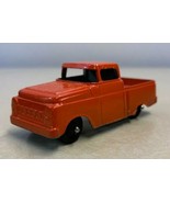 Vintage Tootsie Toy Ford Truck Chicago 24 Orange Metal Clean No Damage - £23.45 GBP