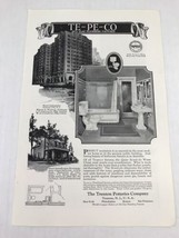 Te-Pe-Co Clay Plumbing Fixtures Bathroom Vtg 1926 Print Ad Art - £7.77 GBP