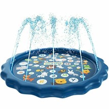 Inflatable Spray Water Toys Fun Children Summer Outdoor Spray Water Cushion PVC - £19.48 GBP