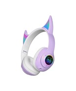 Devil Horn Ears Wireless Bluetooth Headphones Foldable RGB Gaming Headse... - €20,33 EUR Devil Horn Ears Wireless Bluetooth Headphones Foldable RGB Gaming Headse... - €20,33 EUR
