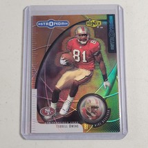 Terrell Owens Card #A21 San Francisco 49ers Refractor UD Ionix Astronomix 1999 - $9.86
