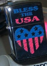 Rare Retired Comemorative 911 Bless The USA Zippo Lighter  - $451.16 MXN