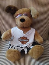 Harley-Davidson Plush Build-A-Bear Dog in Harley Motor Cycles T-Shirt  1... - £13.01 GBP