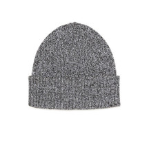 Time and Tru Coordinate women’s Beanie One Size Black &amp; White cuff brim ... - $9.49