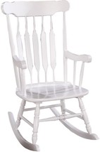 White Rocking Chair From Coaster Home Furnishings Co. - $229.93