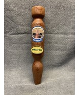 Williamsburg AleWerks Wheat Ale Beer Wood Beer Tap Handle Mancave KG - $638.54 MXN
