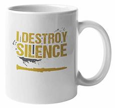 Make Your Mark Design I Destroy Silence. Musician Coffee &amp; Tea Mug for O... - $19.79+