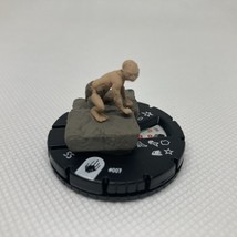 Lord of the Rings The Two Towers Heroclix Figure Gollum with Card - £6.12 GBP