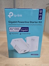 TP-Link TL-PA7017 Kit- AV1000 Gigabit Powerline Ethernet Starter Kit Ope... - $19.54
