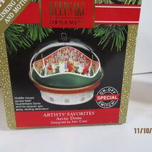 Hallmark Keepsake 1991 Arctic Dome Football Ornament Light Up Motion - $7.99