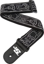 D&#39;Addario Accessories Joe Satriani Guitar Strap - Guitar, Skull N&#39; Bones - £33.56 GBP