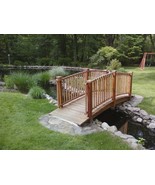 Garden Bridge  8 ft long RedCedar landscape Bridge! - £1,116.90 GBP