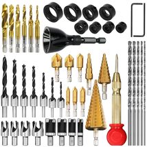 LAMPTOP 39-Pcs Woodworking Tools and Accessories, Including Bolt, Center... - $31.99