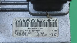 SAAB GM ECU ECM PCM Engine Computer Electronic Control 55560009 Module E55 hfv6 image 3