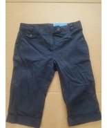 Nautica Girls Bermuda Navy Stretch Shorts Size 12 reg NWT - $13.85