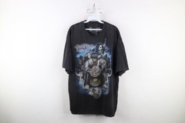 Vintage Y2K Streetwear Mens 2XL Distressed Skeleton Dice Hip Hop Rap T-Shirt - $39.55