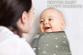 Bublo Baby Baby Swaddle Blanket Boy Girl, 3 Pack Large Swaddles, Gray - £24.03 GBP