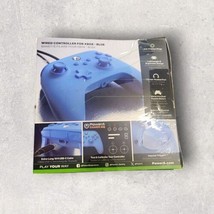 New In Box Power A Xbox Wired Controller-Blue - £15.01 GBP