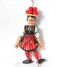 Vintage 1980s wooden puppet German Costume - £18.87 GBP