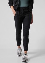 NWT Athleta 100% Linen Cabo Linen Jogger Black Pants Size 6 Women Coasta... - $34.99