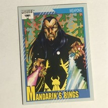 Mandarin’s Rings Trading Card Marvel Comics 1991  #137 - $1.97