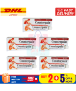 5 X Counterpain Red Warm Hot Relief Muscular Pain Massage Analgesic Balm... - $1,442.05 MXN