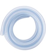 Ldr Industries 516 B1210 Clear Braided Nylon Poly Tubing Flexible, 10 Feet - £28.62 GBP