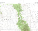 Whistler Mtn. Quadrangle Nevada 1956 Topo Map Vintage USGS 15 Minute Top... - $16.89