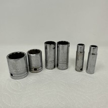 Proto Socket Set - Lot Of 6 Sockets Made in USA - £8.91 GBP