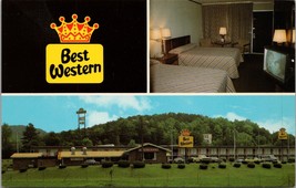 Best Western Holiday Plaza Hotel and Restaurant Jellico TN Postcard PC488 - £3.98 GBP