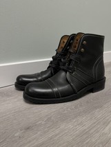 John Varvatos Captoe Lace Boot. Size 8.5 EU 41.5 Needs Repair - £79.47 GBP