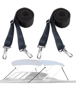 RUSON 2 Pack Adjustable Bimini Boat Top Straps W/Double End Snap Hook, H... - $15.13